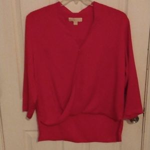 Michael kors silk top